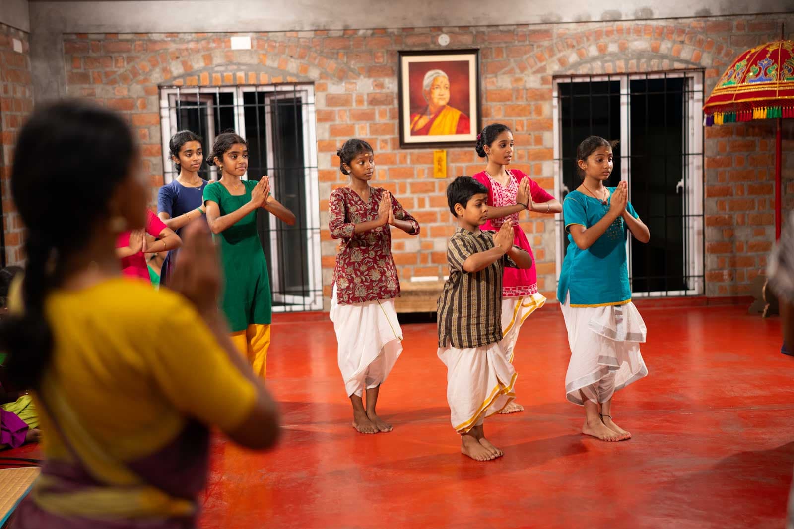 Bharatanatyam dancer