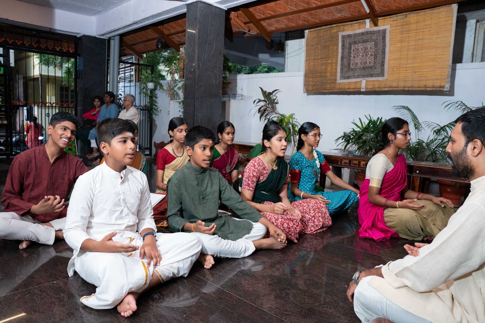 Carnatic Vocal student
